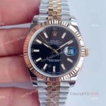 (Noob) AAA Swiss Quality Noob Rolex Datejust Ii 41 Black Dial Jubilee Bracelet Knockoff Watch 